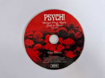 3CD Various: Psych! British Prog, Rock, Folk & Blues 1966-1973 667958