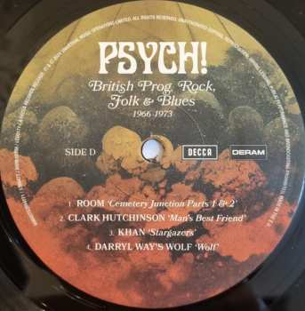 2LP Various: Psych! British Prog, Rock, Folk & Blues 1966-1973 594869