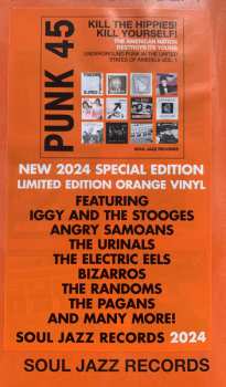 2LP Various: Punk 45: Kill The Hippies! Kill Yourself! The American Nation Destroys Its Young (Underground Punk In The United States Of America, 1973-1980 Vol. 1) CLR | LTD 628319