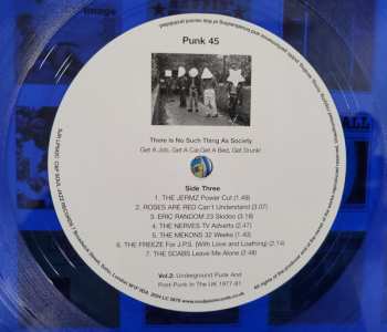 2LP Various: Punk 45: There Is No Such Thing As Society - Get A Job, Get A Car, Get A Bed, Get Drunk! - Vol. 2: Underground Punk And Post-Punk In The UK 1977-81 CLR 566455