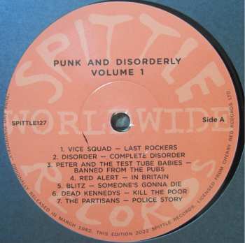 LP Various: Punk And Disorderly 431321