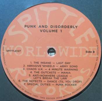 LP Various: Punk And Disorderly 431321