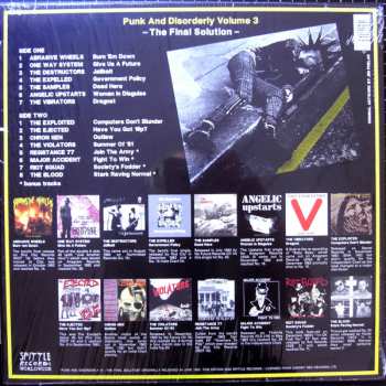 LP Various: Punk And Disorderly III - The Final Solution 335022