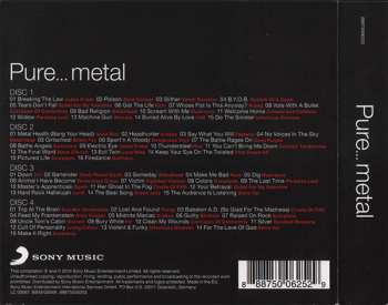 4CD Various: Pure... Metal 551323