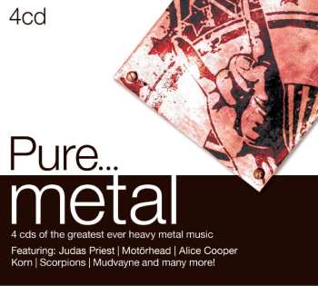 4CD Various: Pure... Metal 551323