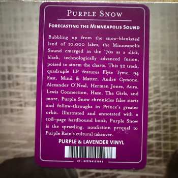 4LP/Box Set Various: Purple Snow: Forecasting The Minneapolis Sound CLR 633892