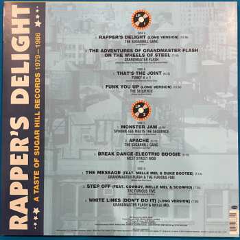 2LP Various: Rapper's Delight: A Taste Of Sugarhill Records From 1979 To 1986 CLR | LTD 598696