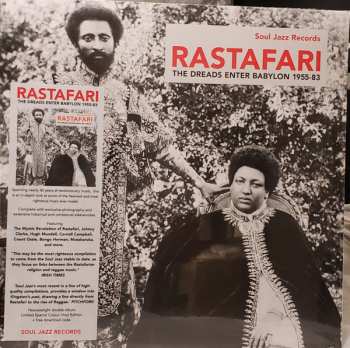 2LP Various: Rastafari The Dreads Enter Babylon 1955-83 (The Roots of Rastafari: From Nyabinghi, Burro & Grounation to Roots and Revalation) CLR 612426