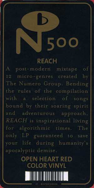 LP Various: Reach CLR | LTD 603596