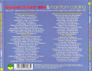 2CD Various: Reggae Flight 404 & Man From Carolina  586636