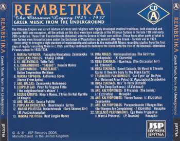 4CD/Box Set Various: Rembetika (Greek Music From The Underground) 633977