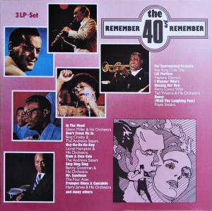 3LP Various: Remember The 40's 651185