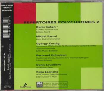 CD Various: Répertoires Polychromes 2 660587