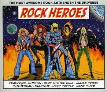 3CD Various: Rock Heroes 563601