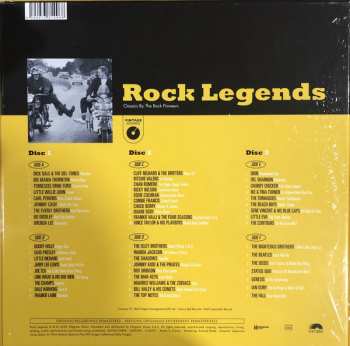 3LP/Box Set Various: Rock Legends: Classics By Rock Pioneers LTD 114958