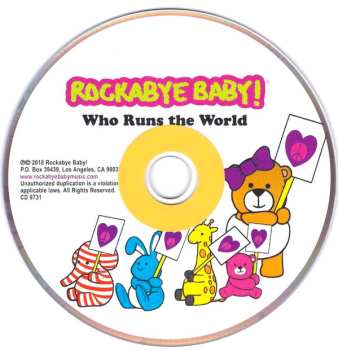 CD Various: Rockabye Baby! Who Runs The World 584935