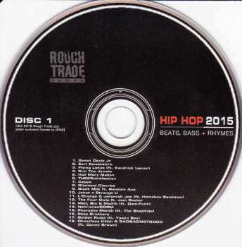 2CD Various: Rough Trade Shops: Hip Hop 2015 (Beats, Bass + Rhymes) 234055