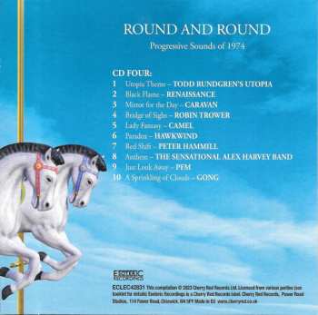 4CD Various: Round And Round: Progressive Sounds Of 1974 476099