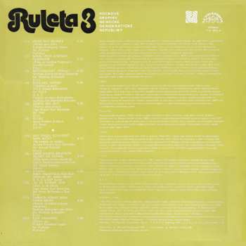 LP Various: Ruleta 3 (Rockové Skupiny Německé Demokratické Republiky) 42276