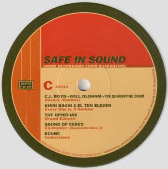 2LP Various: Safe In Sound (Home Recordings From Quarantine) CLR | LTD 634765