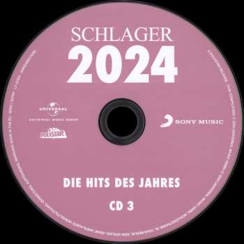 3CD Various: Schlager 2024 (Die Hits Des Jahres) 646265