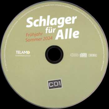 3CD Various: Schlager Für Alle - Frühjahr/Sommer 2024 560363