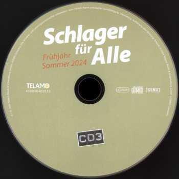 3CD Various: Schlager Für Alle - Frühjahr/Sommer 2024 560363