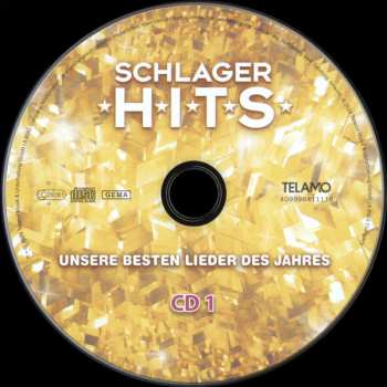 3CD/DVD Various: Schlager Hits 2024 (Unsere Besten Lieder Des Jahres - 80 Mega-Schlager) 645126