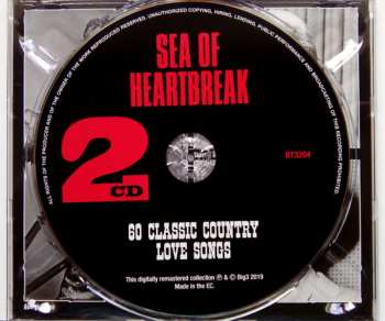 3CD Various: Sea Of Heartbreak - 60 Classic Country Love Songs 356408