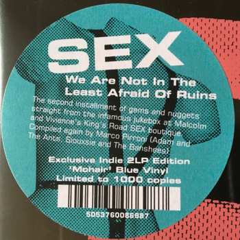 2LP Various: Sex: We Are Not In The Least Afraid Of Ruins CLR | LTD 559330