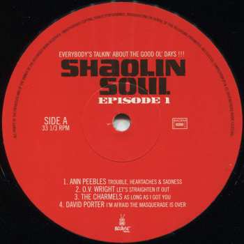 2LP/CD Various: Shaolin Soul (Episode 1) 58262