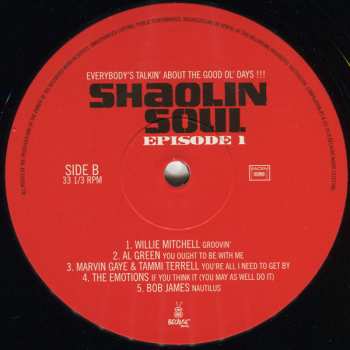 2LP/CD Various: Shaolin Soul (Episode 1) 58262