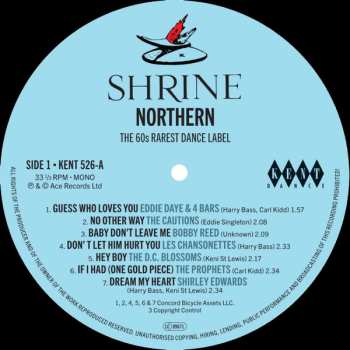 LP Various: Shrine Northern: The 60s Rarest Dance Label 582006