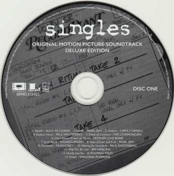 2CD Various: Singles (Original Motion Picture Soundtrack - Deluxe Edition) DLX 565467