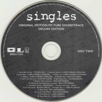 2CD Various: Singles (Original Motion Picture Soundtrack - Deluxe Edition) DLX 565467