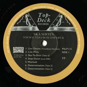 LP Various: Ska Shots – Top Sounds From Top Deck 607538