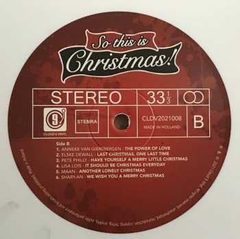 LP Various: So This Is Christmas LTD | CLR 391387