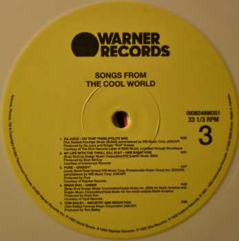 2LP Various: Songs From The Cool World 48565