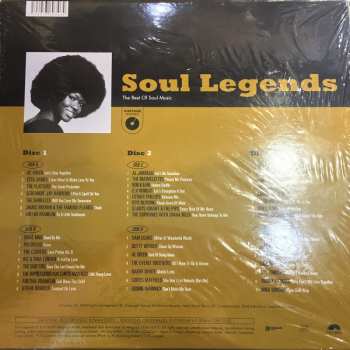 3LP/Box Set Various: Soul Legends (The Best Of Soul Music) LTD 73469