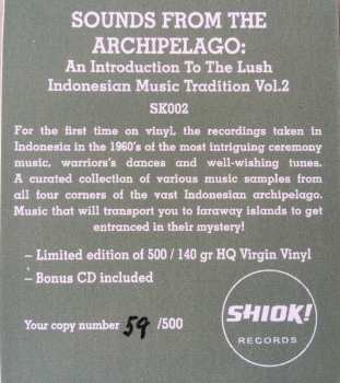 LP/CD Various: Sounds From The Archipelago: An Introduction To The Lush Indonesian Music Tradition Vol. 2 649267