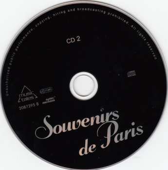 2CD Various: Souvenirs de Paris 316956