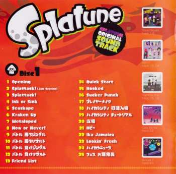 2CD Various: Splatune -Splatoon Original Soundtrack- = スプラトゥーン オリジナルサウンドトラック -スプラチューン- 590939