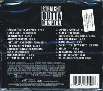 CD Various: Straight Outta Compton (Music From The Motion Picture) 625398