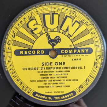 LP Various: Sun Records' 70th Anniversary Compilation Vol. 3 604066