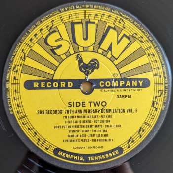 LP Various: Sun Records' 70th Anniversary Compilation Vol. 3 604066