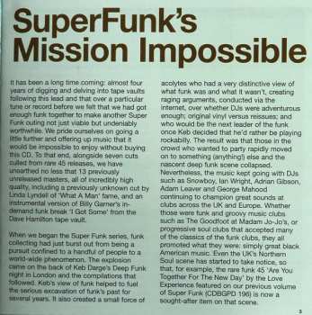 CD Various: SuperFunk's Mission Impossible. Hard To Find And Unreleased Funk Masters (Volume 7) 253675