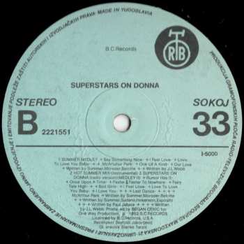 LP Various: Superstars On Donna 592036