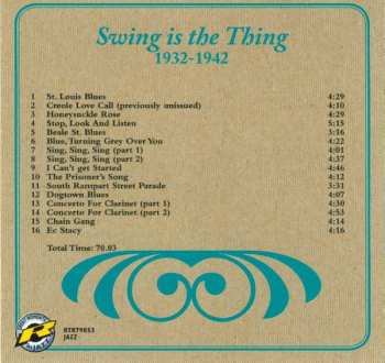 CD Various: Swing Is The Thing / A Decade Of Classic Recording 1932-1942 588106