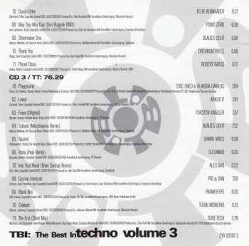 3CD Various: TBI: The Best In Techno Volume 3 LTD 4098