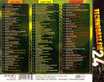 3CD Various: TechnoBase.FM Volume 24 554602